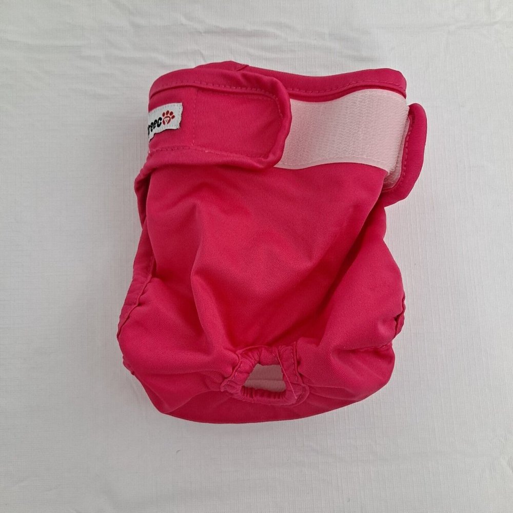 Dog Diaper Pink Washable Medium